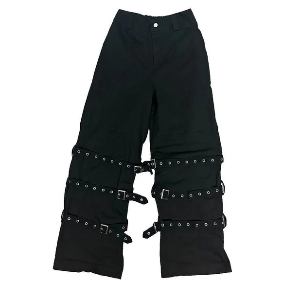 Current Mood Black Wide Leg Pants - Picture 1 of 16